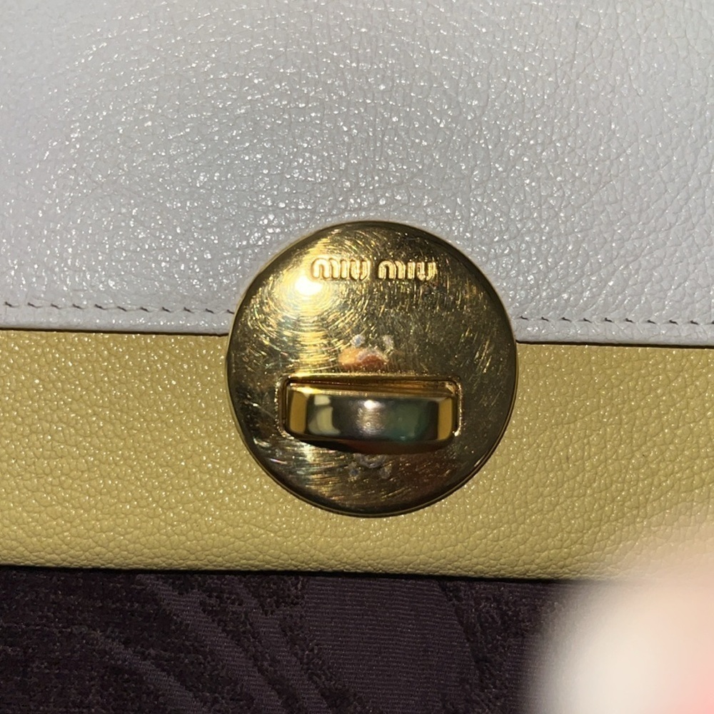 Miu Miu Bi-Color Wallet - Picture 3 of 10
